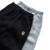 Y2K Fashion Jogger Sweatpants Loose Embroidery Labeled Open Leg Wide Leg Pants Trendy Pocket Couple Straight Pants Men's Hoodie - Image 2